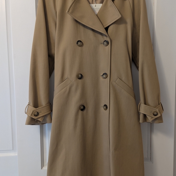 NWT Sezane Scott Trench Coat - Picture 3 of 7